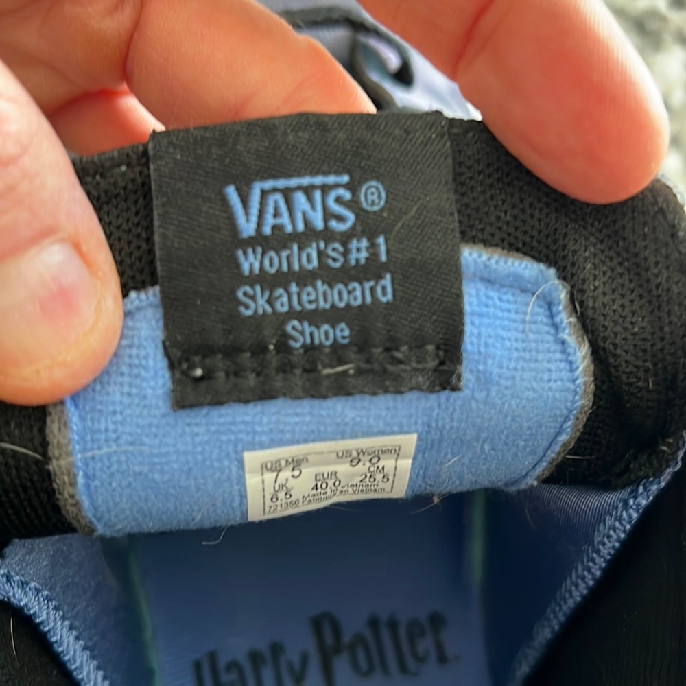 Guc Harry Potter Vans High Top Rare Vans X Hp Transfiguration Comfycush Sk8-Hi View 4